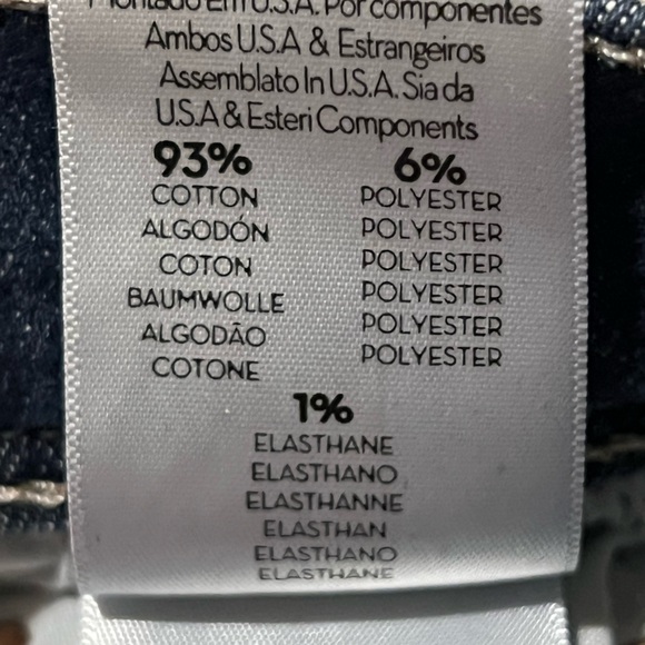 Mother women’s jeans size 24 blue flare wide leg the cruiser partners undercover - Picture 11 of 16